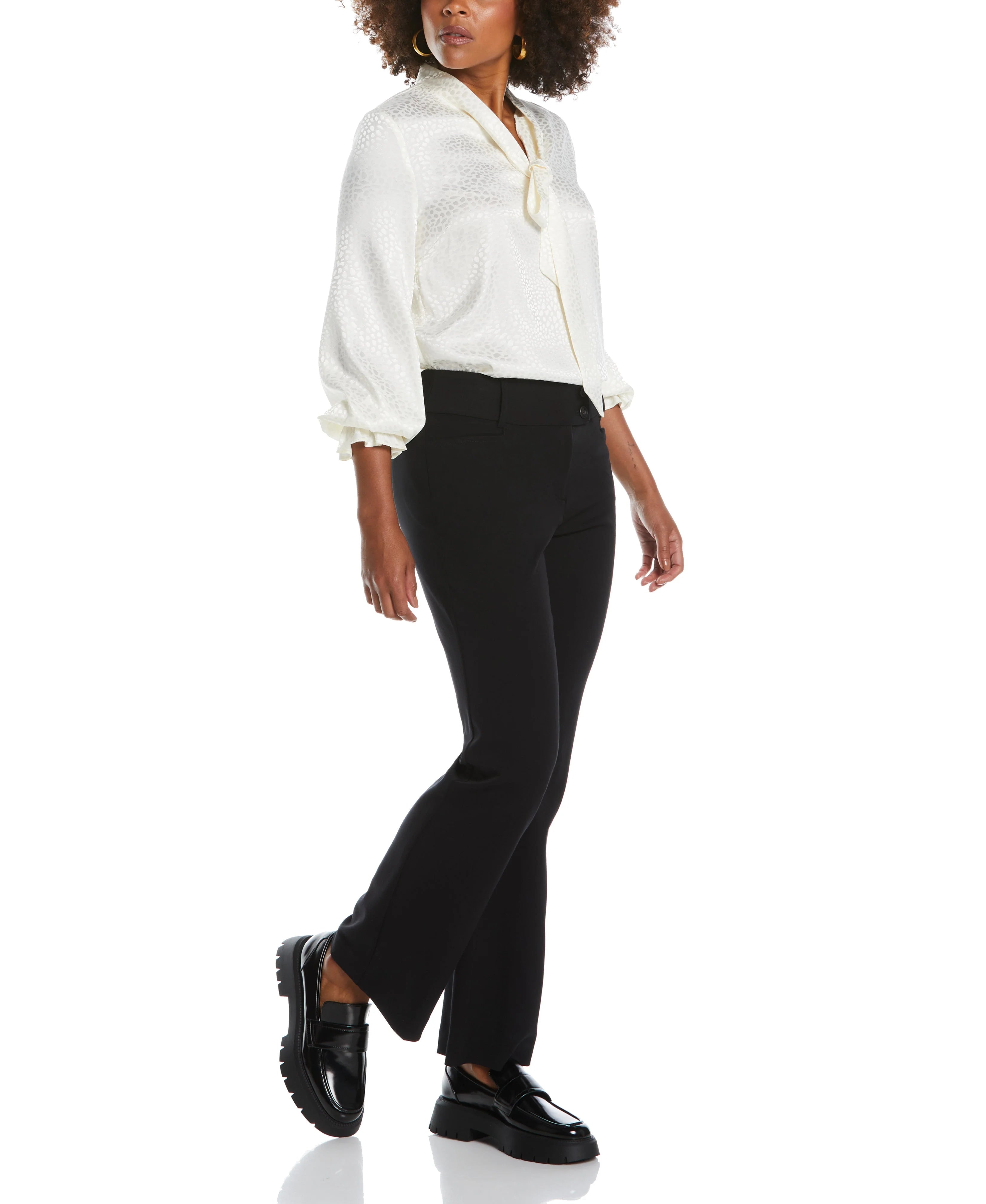 Petite Curvy Fit Boot Cut Pant Curvy Fit 29 inseam